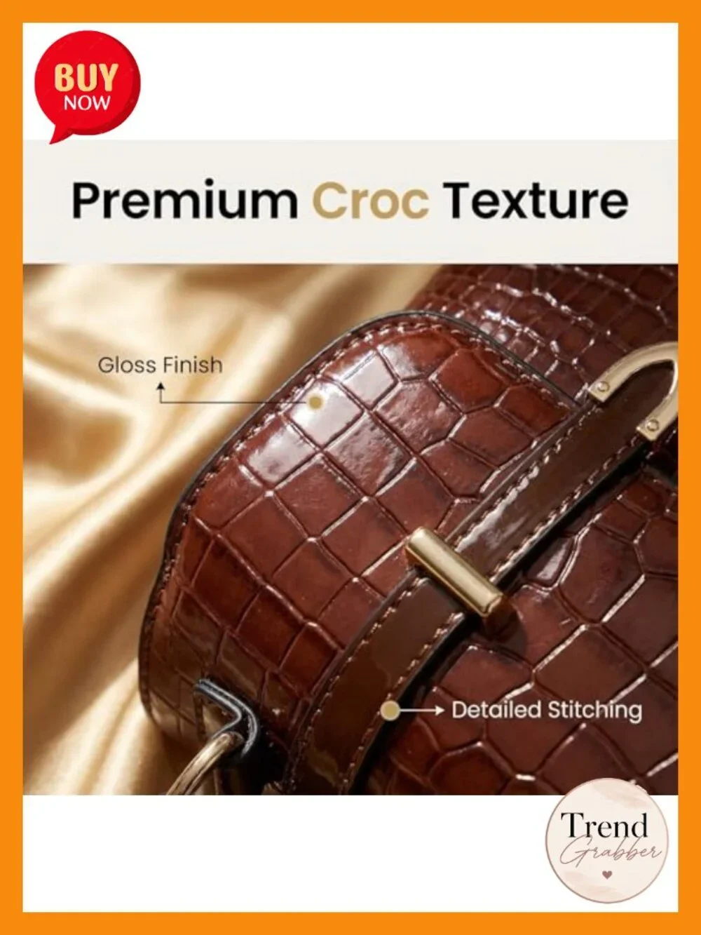 Patent Crocodile Clutches for Women, Small Trendy Top Handle Handbags Flap Purse